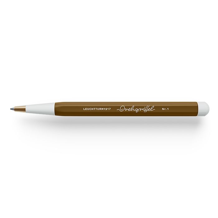 Drehgriffel Nr. 1, Spice Brown - Stylo à bille avec encre bleue