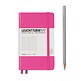 Carnet Pocket (A6) couverture  rigide, 185 pages numérotées, ligné, new pink