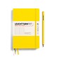 Carnet de notes Paperback (B6+), Couverture rigide, 219 pages num., Citron, pointillé