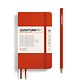 Carnet Pocket (A6), Couverture souple, 123 pages numérotées, Fox Red, ligné